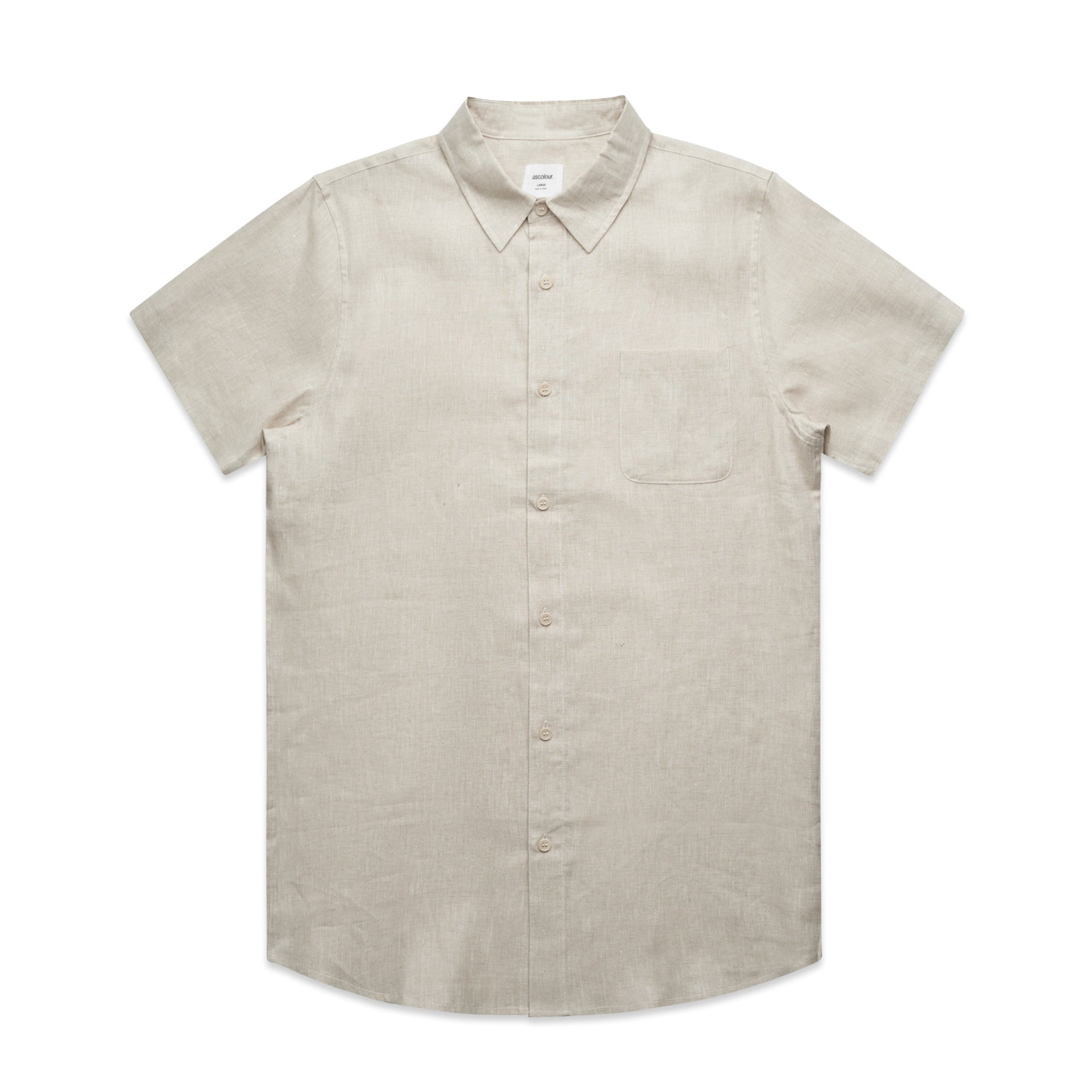 AS Colour 5420 Linen Mens S/S Shirt – Brazen Clothing
